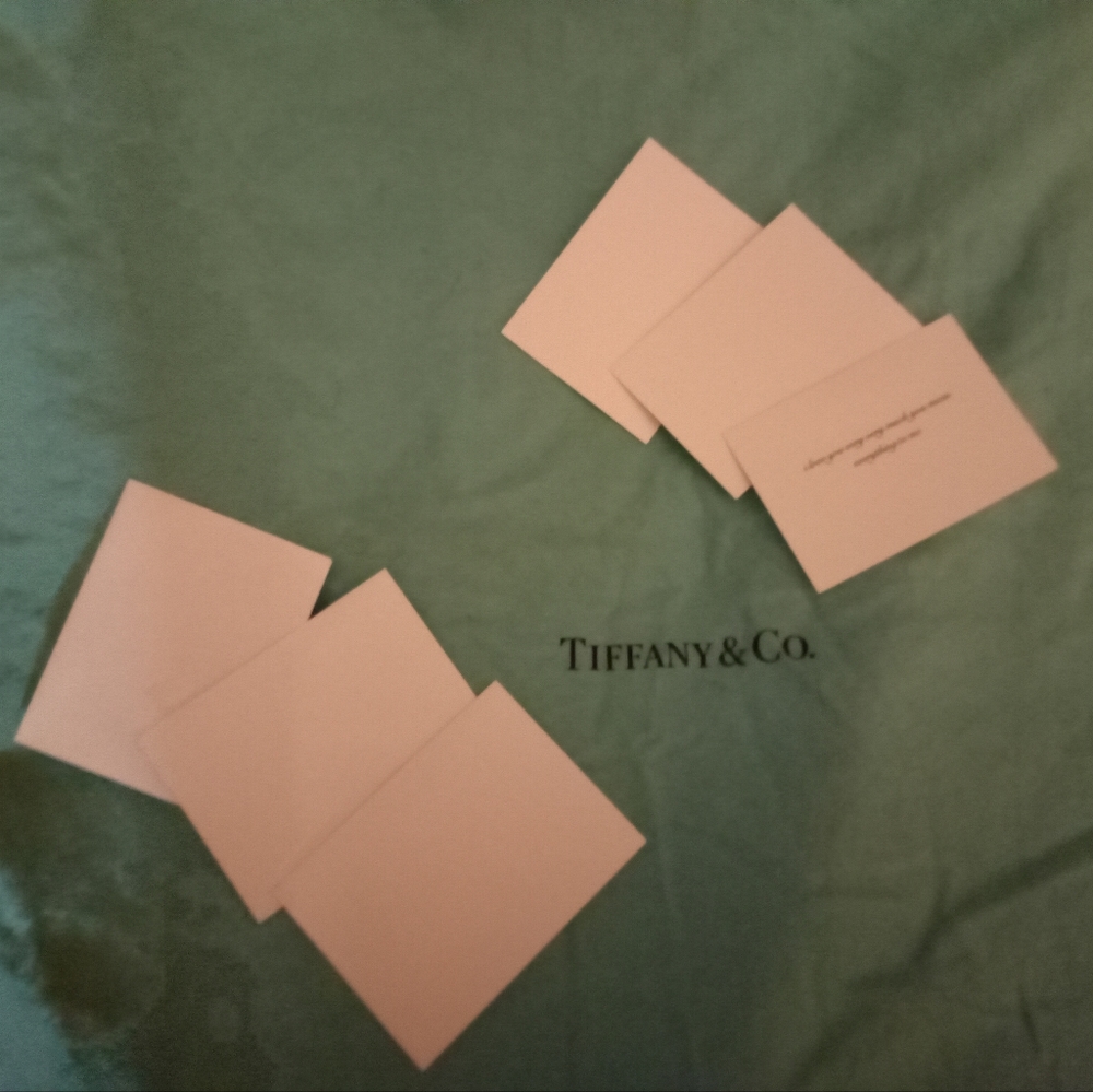 Tiffany cards and envelopes